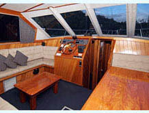 Interior of Our Barebot Whitsundays Charter